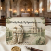 Romantische Kathedraaltuin Oude Wereld RSVP Kaartje