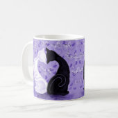 Romantische Katten Koffiemok (Voorkant links)
