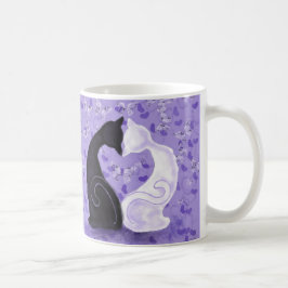 Romantische Katten Koffiemok