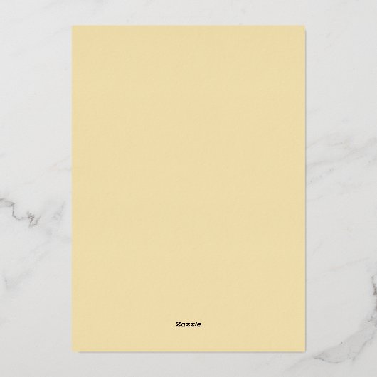  romantische kattentrots en vooroordeel verjaardag folie feestdagenkaart (Achterkant)