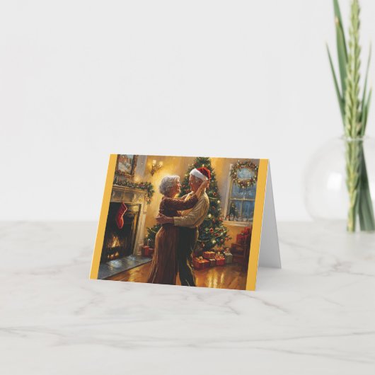 Romantische kerst Kaart voor man of vrouw (Voorkant)