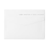 romantische klassieke traditionele bruiloft (Achterkant)