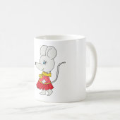 Romantische kleine snoep muis koffiemok (Voorkant rechts)