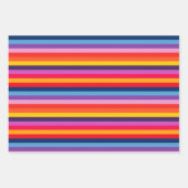 Romantische kleurrijk inpakpapier vel (Voorkant)