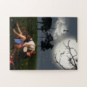 ROMANTISCHE KOPEL MOONLIGHT SENSUAL FANTASY PUZZLE LEGPUZZEL (Horizontaal)