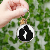 ROMANTISCHE KOPEL SILHOUETTE SLEUTELHANGER (Hand)
