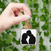 ROMANTISCHE KOPEL SILHOUETTE SLEUTELHANGER (Hand)