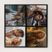 Romantische Koppelfotocollage Puzzel  (Horizontaal)
