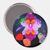 Romantische Kosmos door Power Flower Magneet (Voorkant / Achterkant)