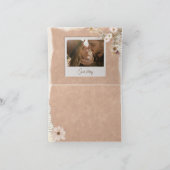 Romantische Kraft Scrapbook Foto Valentijnsdag Kaart (Binnen)