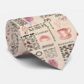 Romantische  krant stropdas (Opgerold)
