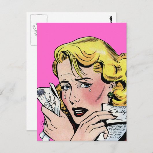  Romantische kunst - Eerste Romance opsplitsing Briefkaart (Voorkant / Achterkant)