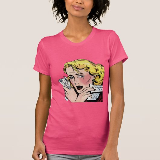  Romantische kunst - Eerste Romance opsplitsing T-shirt (Voorkant)