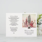 Romantische  kunst gevouwen weddenschap (Staand voorkant)