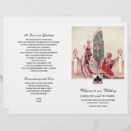 Romantische  kunst gevouwen weddenschap