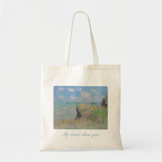 Romantische Kunsttas Strand Tote Bag (Voorkant)