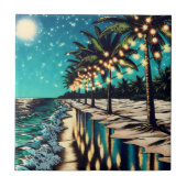 Romantische  Kustkunst Tegeltje (Voorkant)