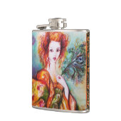 ROMANTISCHE LADY MET PEACOCK VERDER HEUPFLES (Links)