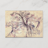 ROMANTISCHE LANDSCHAP, schelp Visitekaartje (Achterkant)