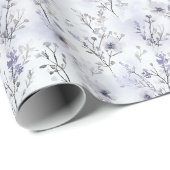 Romantische lavendelbloemen cadeaupapier (Rol Hoek)