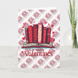 Romantische Leessfeer Knus Valentijns Cadeau Kaart