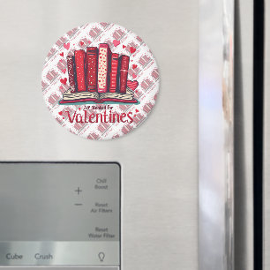Romantische leesstemming cozy Valentijns cadeau Magneet