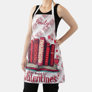 Romantische leesstemming Cozy Valentijns cadeau Schort