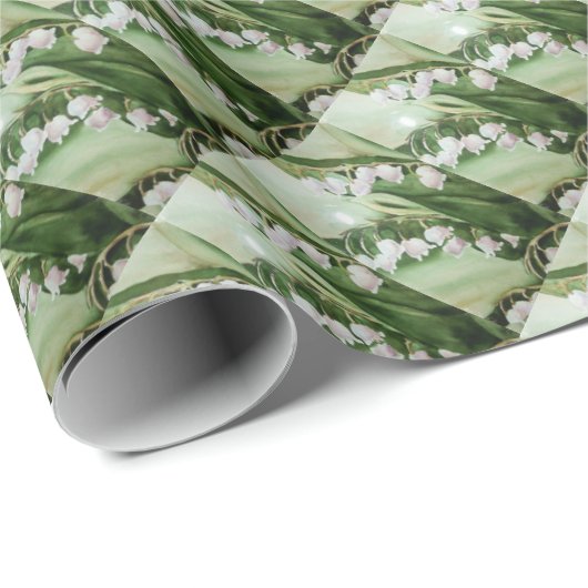 ROMANTISCHE LELIE VAN DE VALLEI CADEAUPAPIER (Rol Hoek)