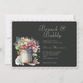 Romantische Lente Bloemen Vaas Vrijgezellenfeest B Kaart (Voorkant)