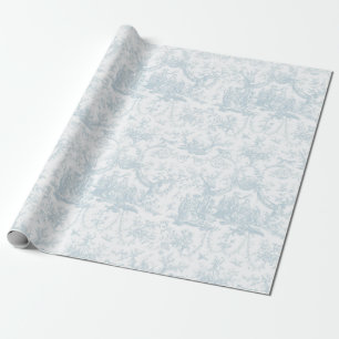 Romantische  lichtblauwe toile Gift Cadeaupapier