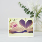 Romantische Liebe Briefkaart (Staand voorkant)