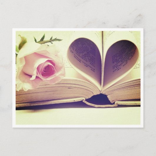 Romantische Liebe Briefkaart (Voorkant)