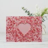 Romantische liefde briefkaart voor hem (Staand voorkant)