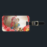 Romantische liefde Hart Art Print Bagagelabel<br><div class="desc">Romantische Liefde Hart Kunst Print Vier de essentie van liefde met de "Romantische Liefde Hart Kunst Print." Dit betoverende kunstwerk combineert op prachtige wijze romance en genegenheid, waardoor het de perfecte aanvulling is op elke ruimte die liefde omarmt. Beschrijving van het ontwerp: Het afbeelding toont een hartvormig lijst versierd met...</div>