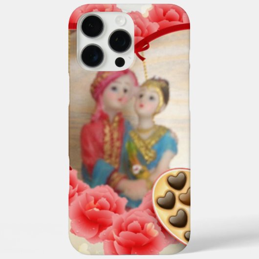 Romantische liefde Hart Art Print Case-Mate iPhone Case (Achterkant)