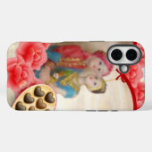 Romantische liefde Hart Art Print Case-Mate iPhone Case (Achterkant (horizontaal))