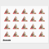 Romantische liefde Hart Art Print Sticker (Vel)