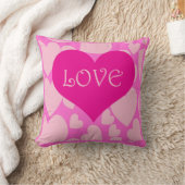 Romantische Liefde Harten Sierkussen (Deken)