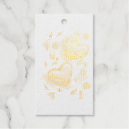 Romantische Liefde in Bloom Cadeaulabels