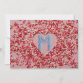 Romantische liefde M Kaart (Voorkant)