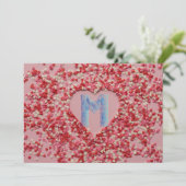 Romantische liefde M Kaart (Staand voorkant)