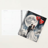 Romantische liefde op wolk negen sprookjeshuwelijk planner (Display)