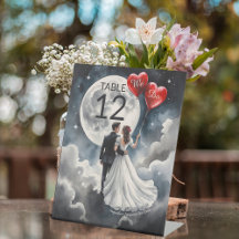Romantische Liefde Op Wolken Tien Sprookjeshuwelij