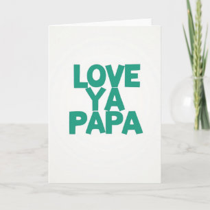 Romantische Liefde Papa Kaart
