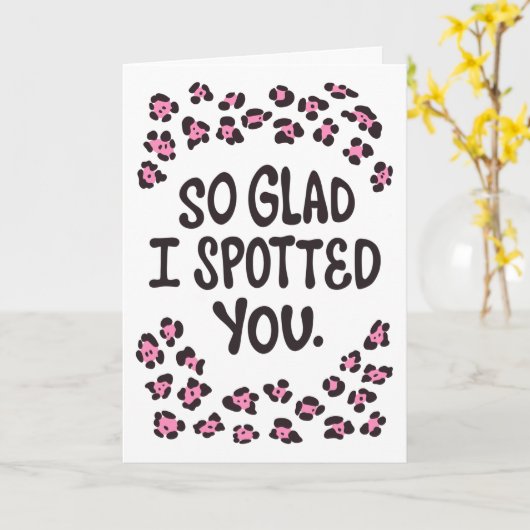 Romantische liefde Pun Kaart (Gele Bloem)