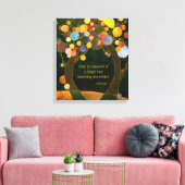 Romantische Liefde Quote Huwelijkscadeau Canvas Afdruk (Insitu (Woonkamer))