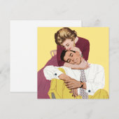  Romantische liefde, Retro Romance (Voorkant / Achterkant)