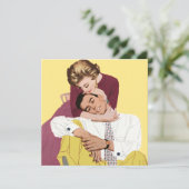  Romantische liefde, Retro Romance (Staand voorkant)