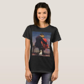  Romantische liefde, Romance op het strand T-shirt (Voorkant volledig)