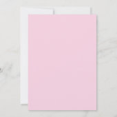 Romantische liefde rood roze Valentijn Kaart (Achterkant)